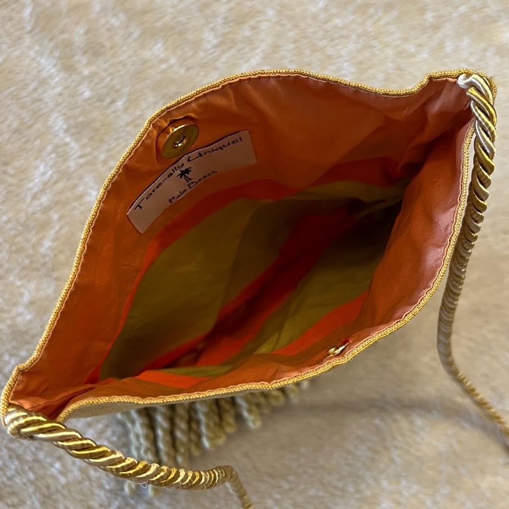 PALM BEACH BOUTIQUE Tote-ally Unique Birds In A Fountain - Picture 4 of 9